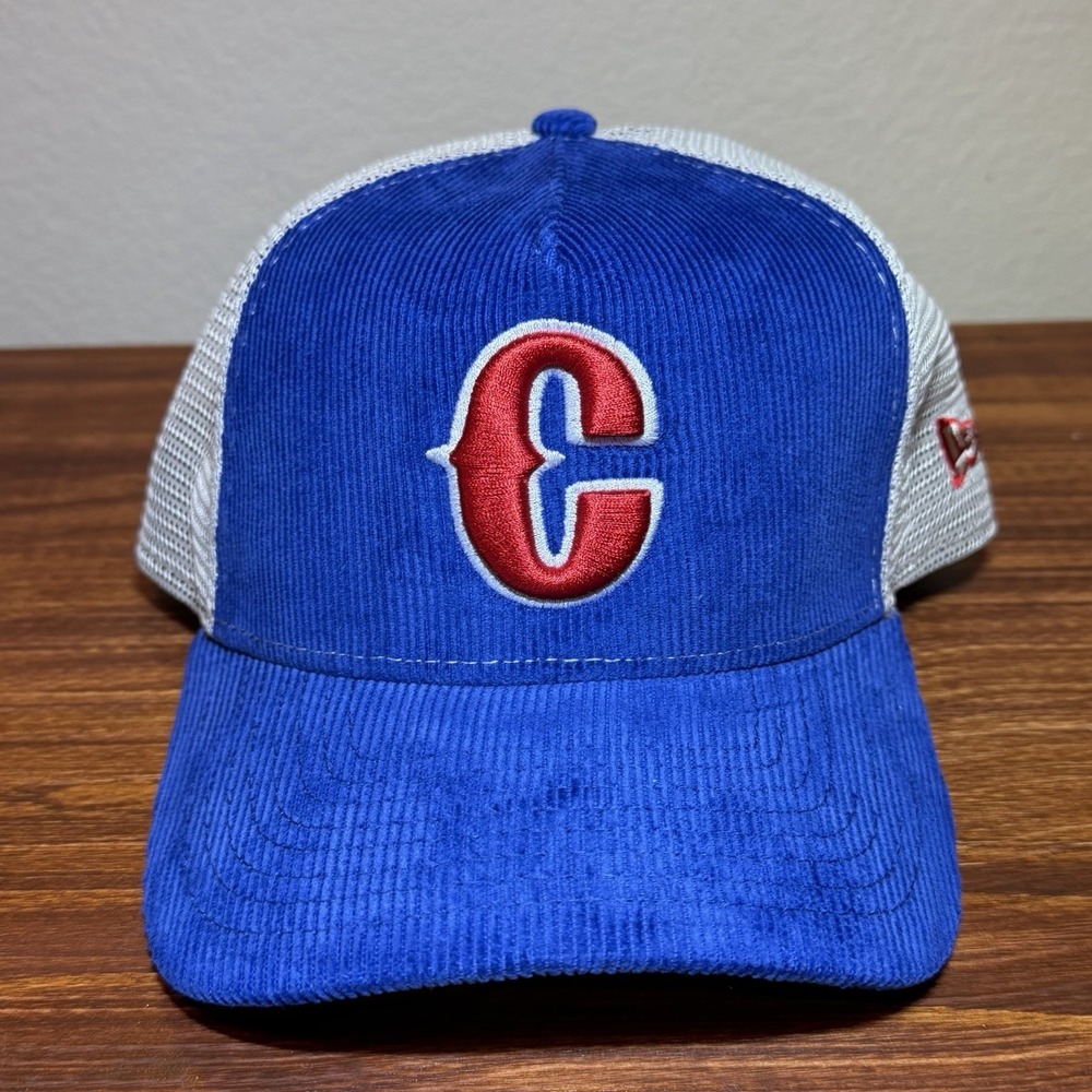 New Era Columbia World Baseball Classic 9FORTY A-Frame Hat Corduroy Cap RARE NEW